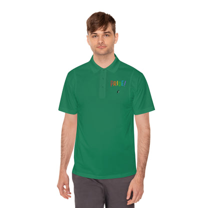 Men's Sport Polo Shirt: LGBTQ Pride #2