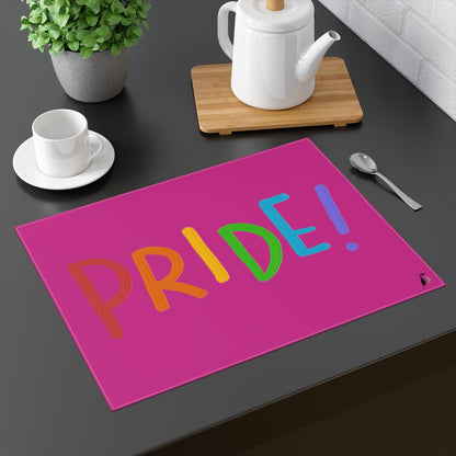 Placemat, 1pc: LGBTQ Pride Pink