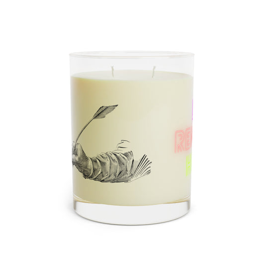 Scented Candle - Full Glass, 11oz: Writing