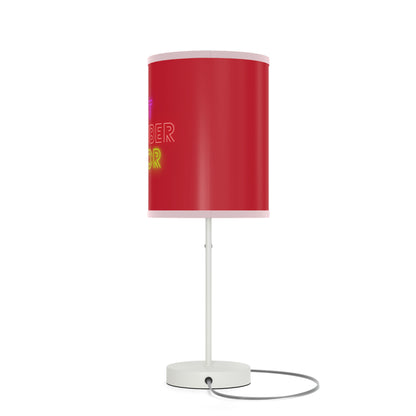 Lamp on a Stand, US|CA plug: Golf Dark Red