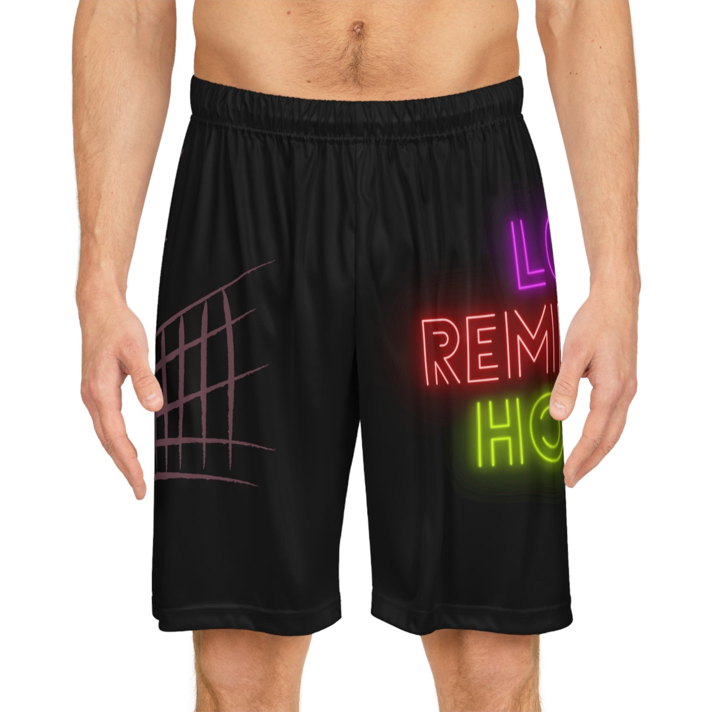 Basketball Shorts: Volleyball Black