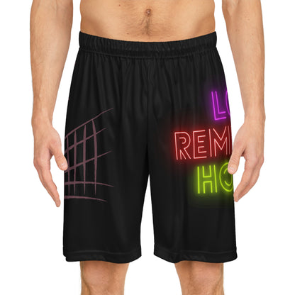 Basketball Shorts: Volleyball Black