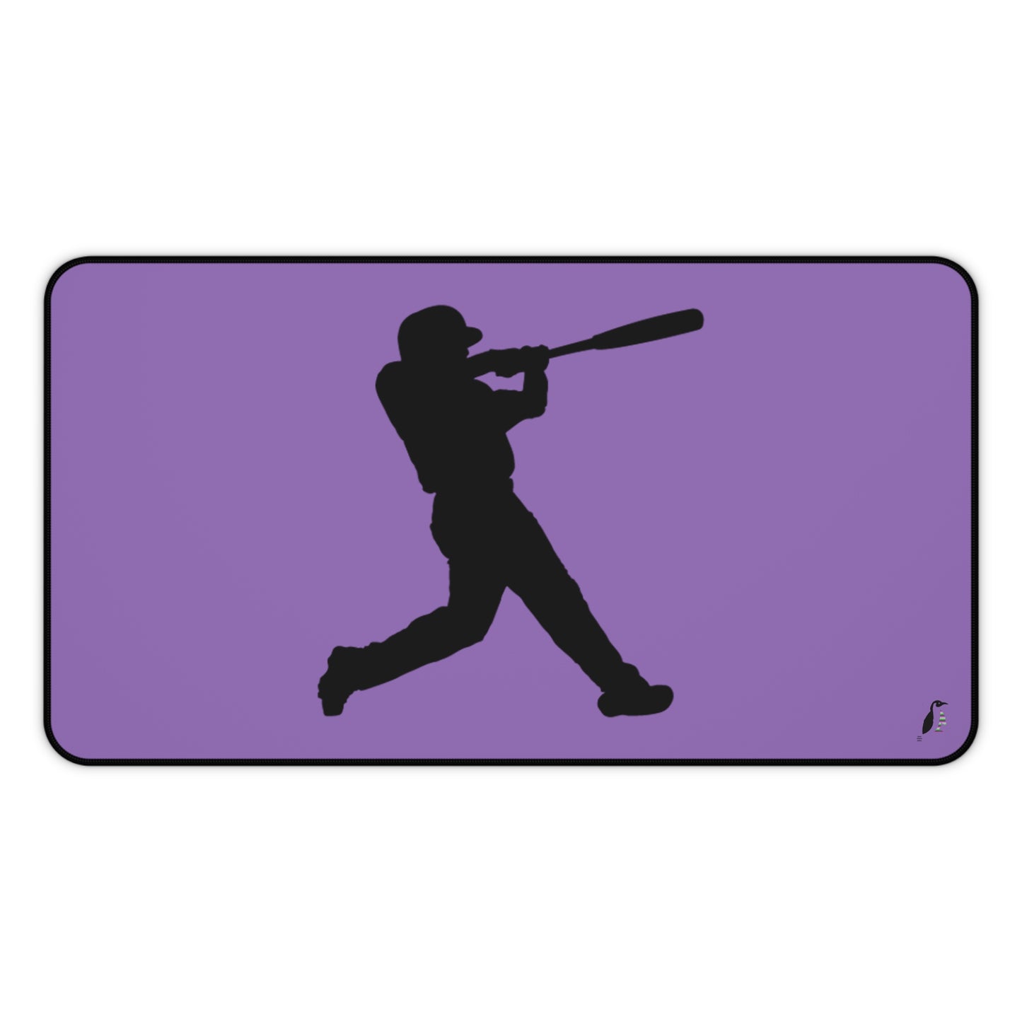 Desk Mat: Baseball Lite Purple