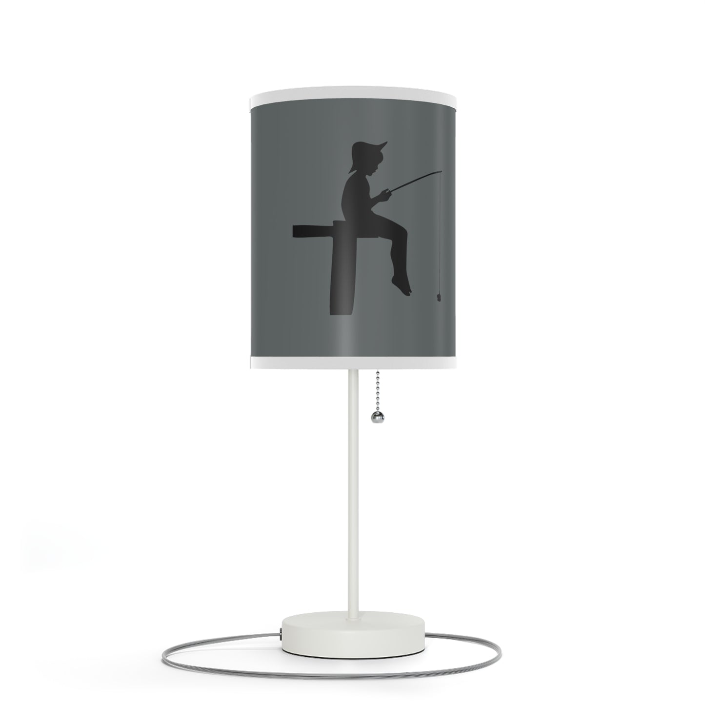 Lamp on a Stand, US|CA plug: Fishing Dark Grey 