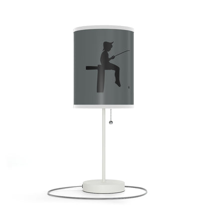 Lamp on a Stand, US|CA plug: Fishing Dark Grey