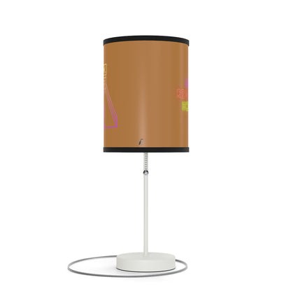 Lamp on a Stand, US|CA plug: Bowling Lite Brown 