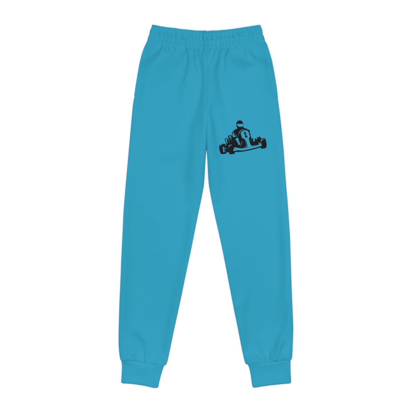 Youth Joggers: Racing Turquoise