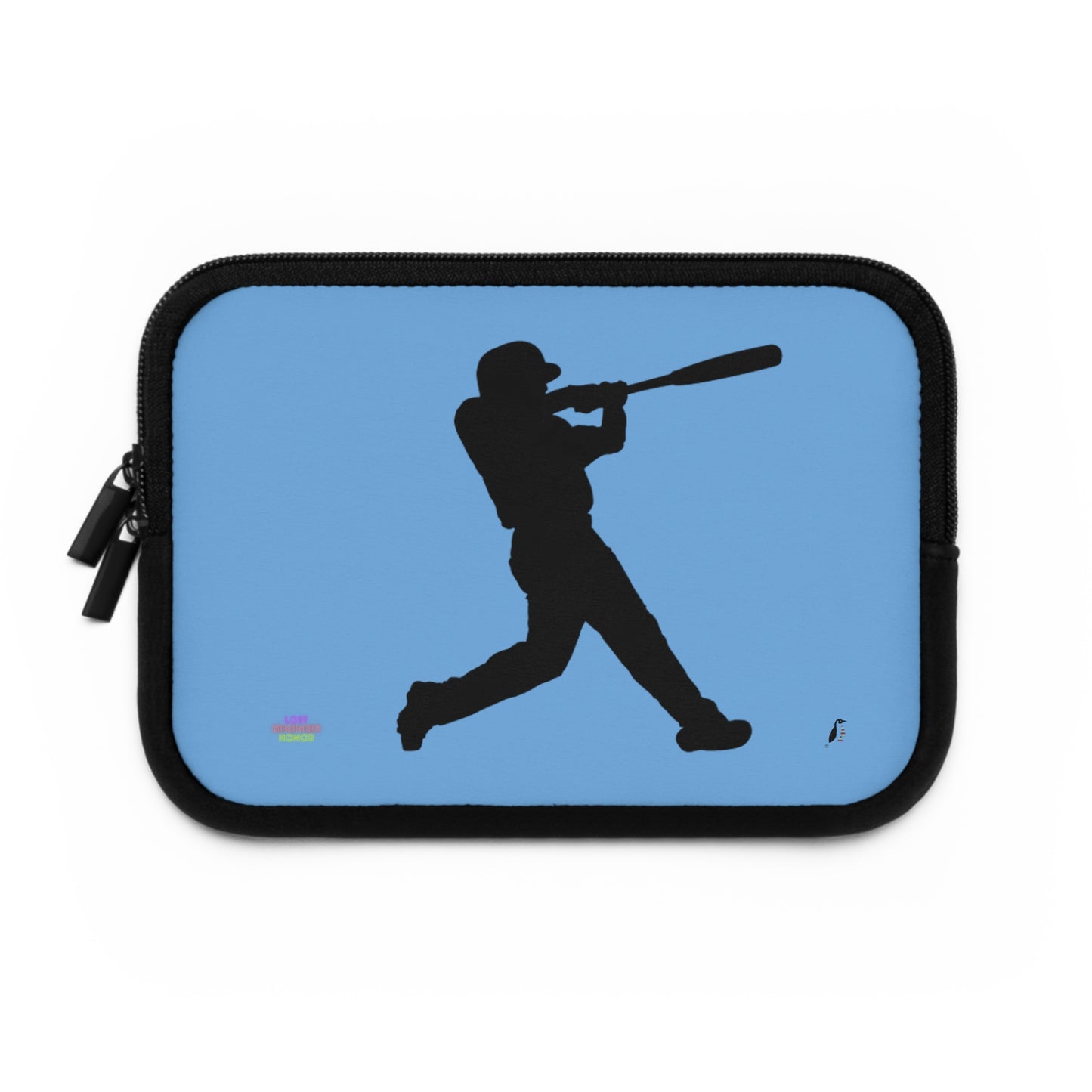 Laptop Sleeve: Baseball Lite Blue