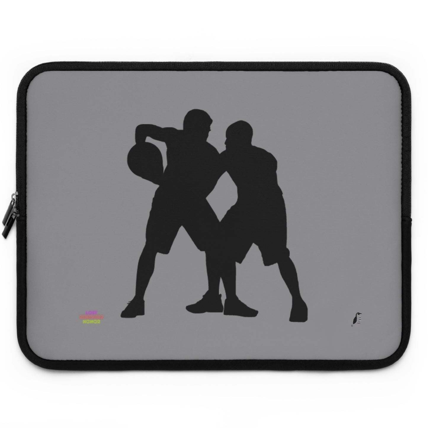 Laptop Sleeve: Basketball Grey