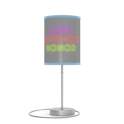 Lamp on a Stand, US|CA plug: Lost Remember Honor Grey