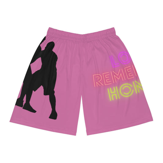 Basketball Shorts: Basketball Lite Pink