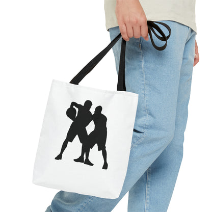 Tote Bag: Basketball White