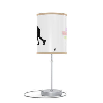 Lamp on a Stand, US|CA plug: Hockey White 