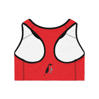 Sports Bra: Lost Remember Honor Red