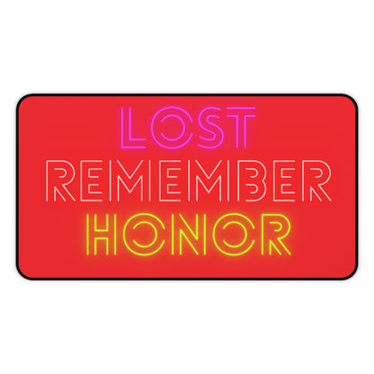 Desk Mat: Lost Remember Honor Red