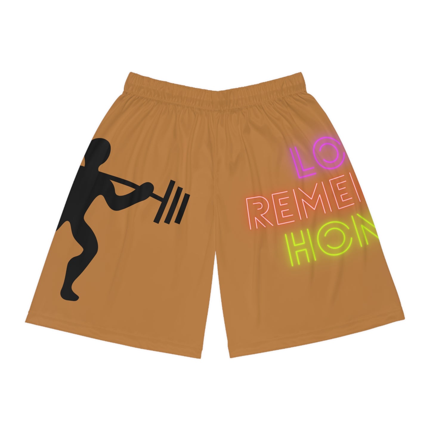 Basketball Shorts: Weightlifting Lite Brown