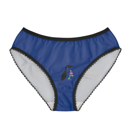 Women's Briefs: Racing Dark Blue