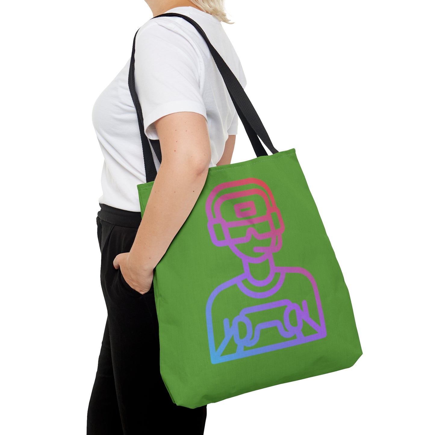 Tote Bag: Gaming Green