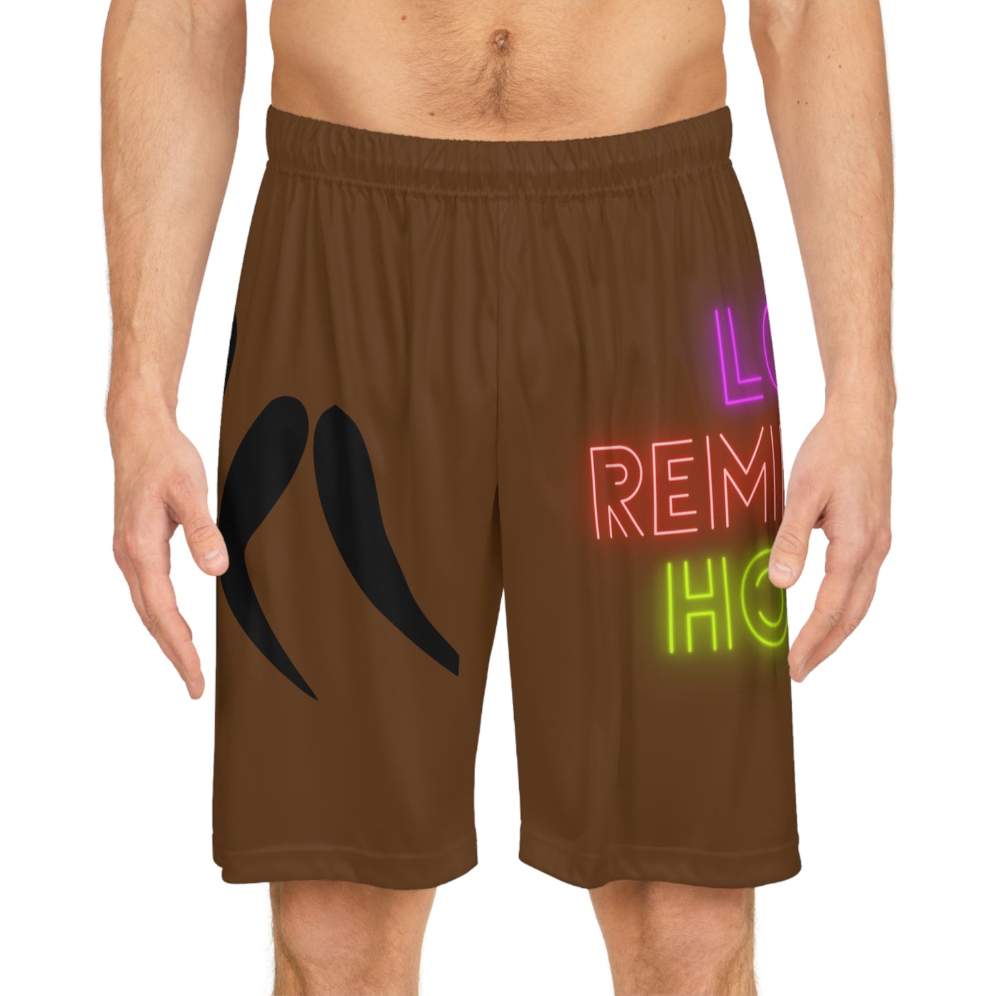 Basketball Shorts: Wrestling Brown