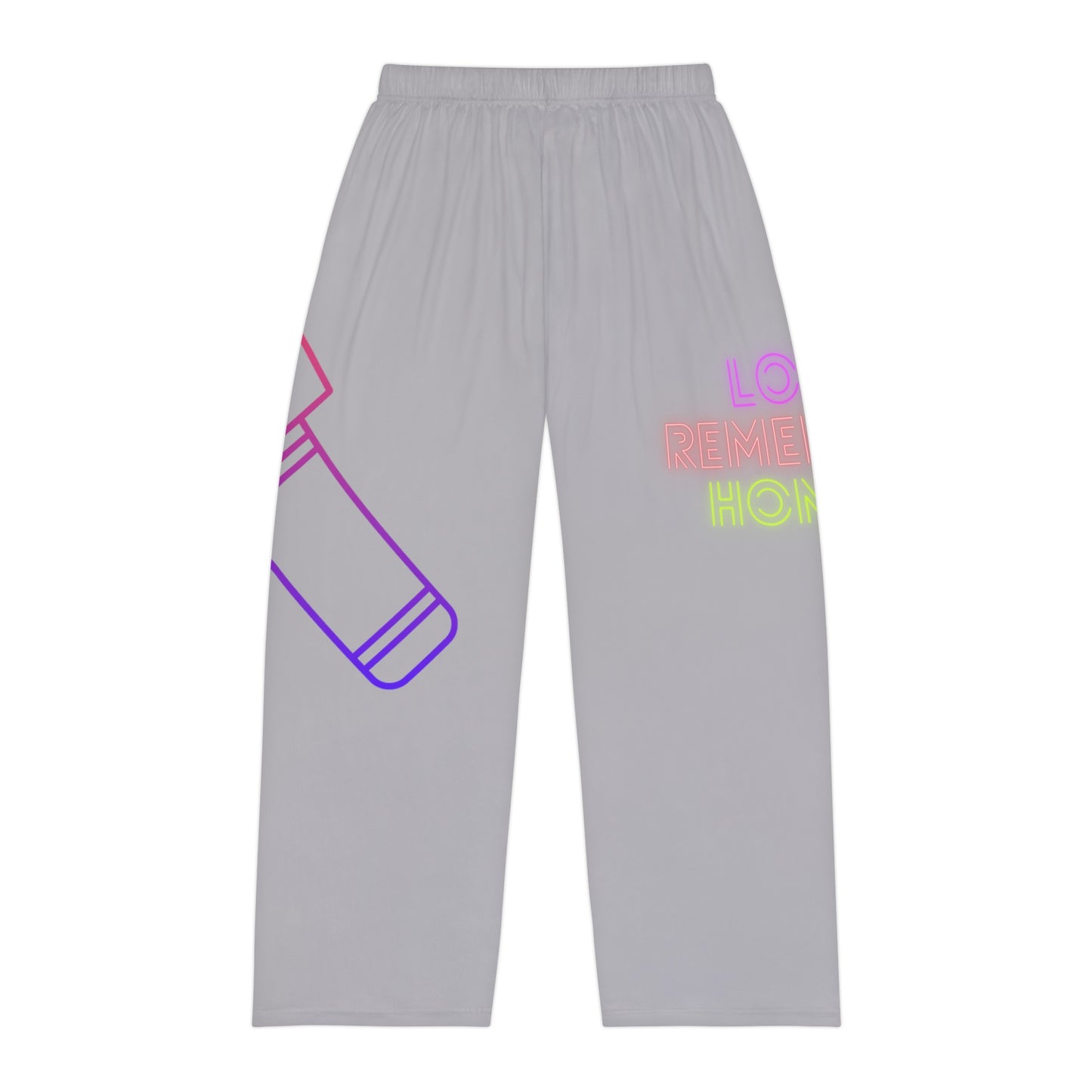 Men's Pajama Pants: Music Lite Grey