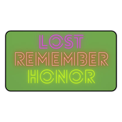 Desk Mat: Lost Remember Honor Green