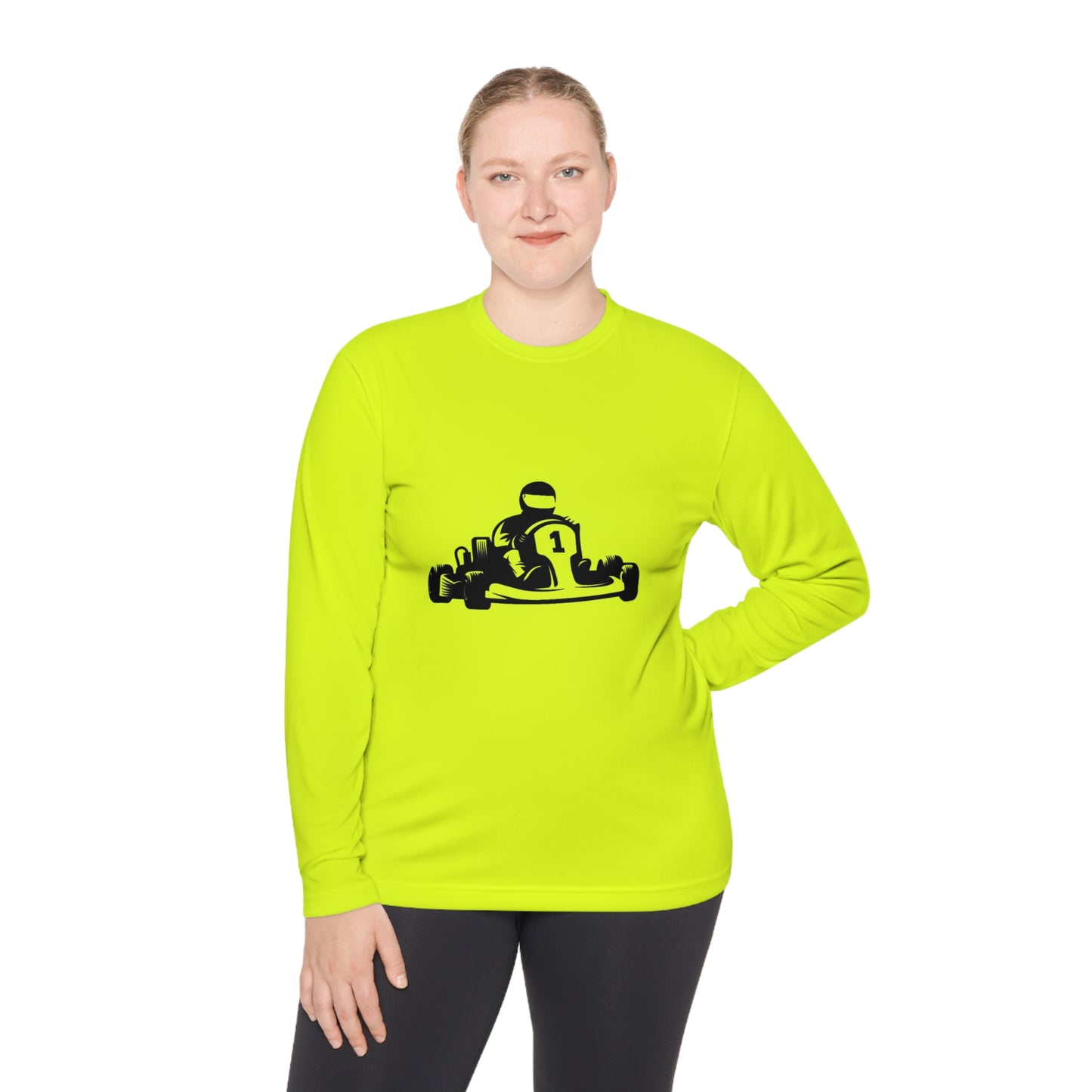 Lightweight Long Sleeve Tee: Racing #1