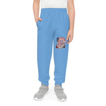 Youth Joggers: Dragons Lite Blue