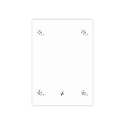 Post-it® Note Pads: Football White