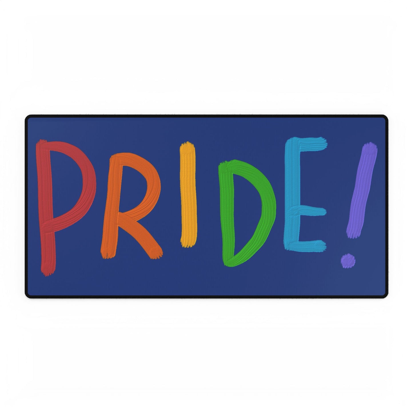 Desk Mats: LGBTQ Pride Dark Blue