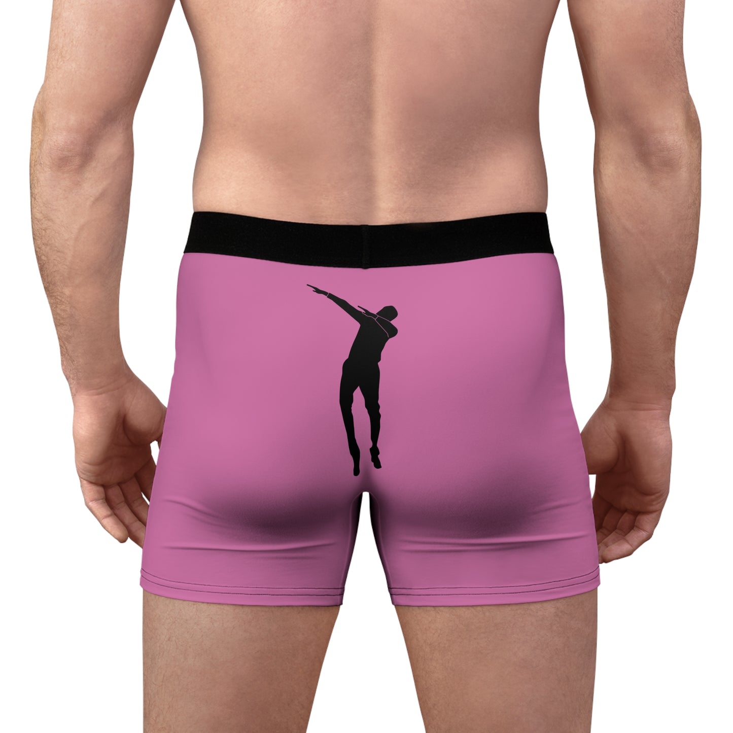 Men's Boxer Briefs: Dance Lite Pink