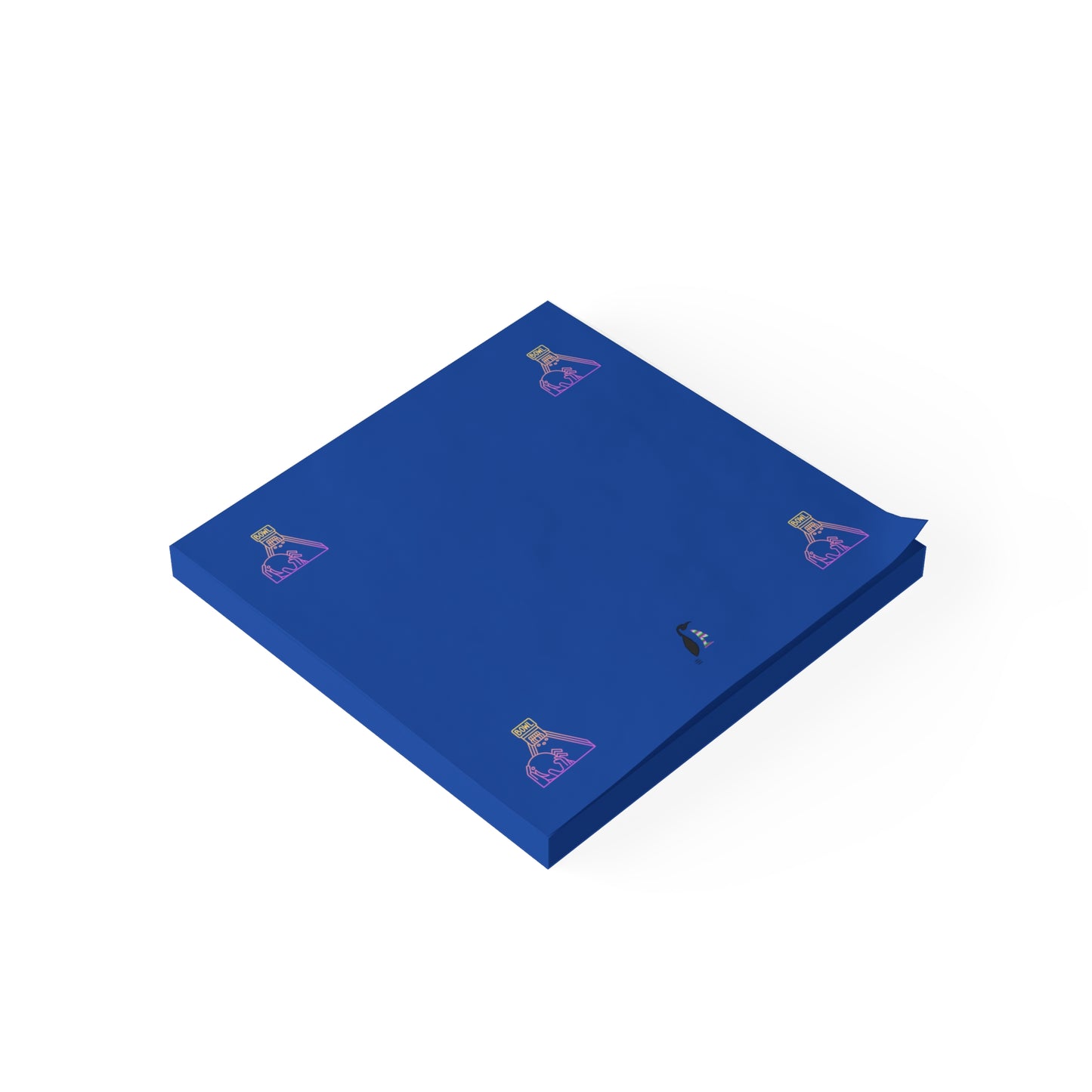 Post-it® Note Pads: Bowling Dark Blue