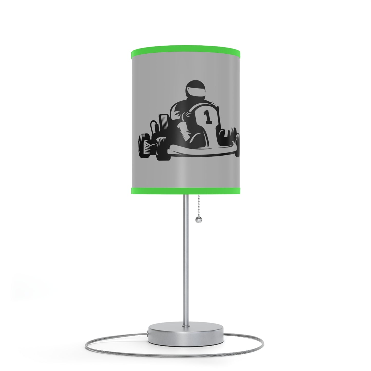 Lamp on a Stand, US|CA plug: Racing Lite Grey