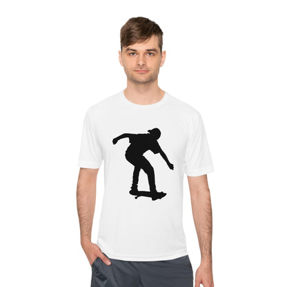 Moisture Wicking Tee: Skateboarding #1