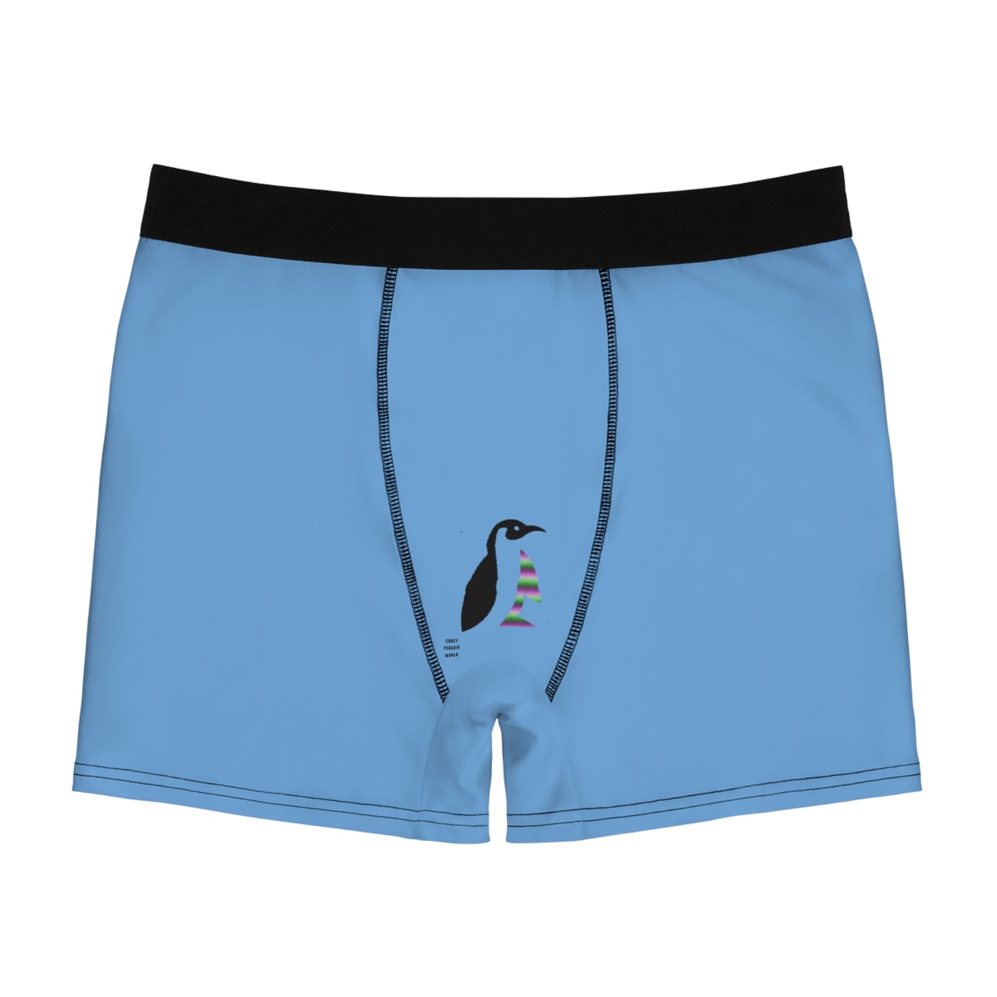 Men's Boxer Briefs: Writing Lite Blue