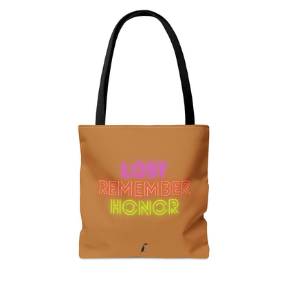 Tote Bag: Football Lite Brown