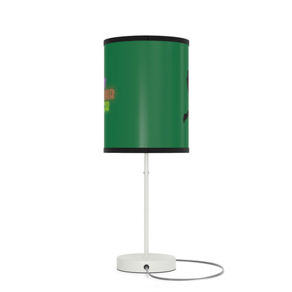 Lamp on a Stand, US|CA plug: Baseball Dark Green