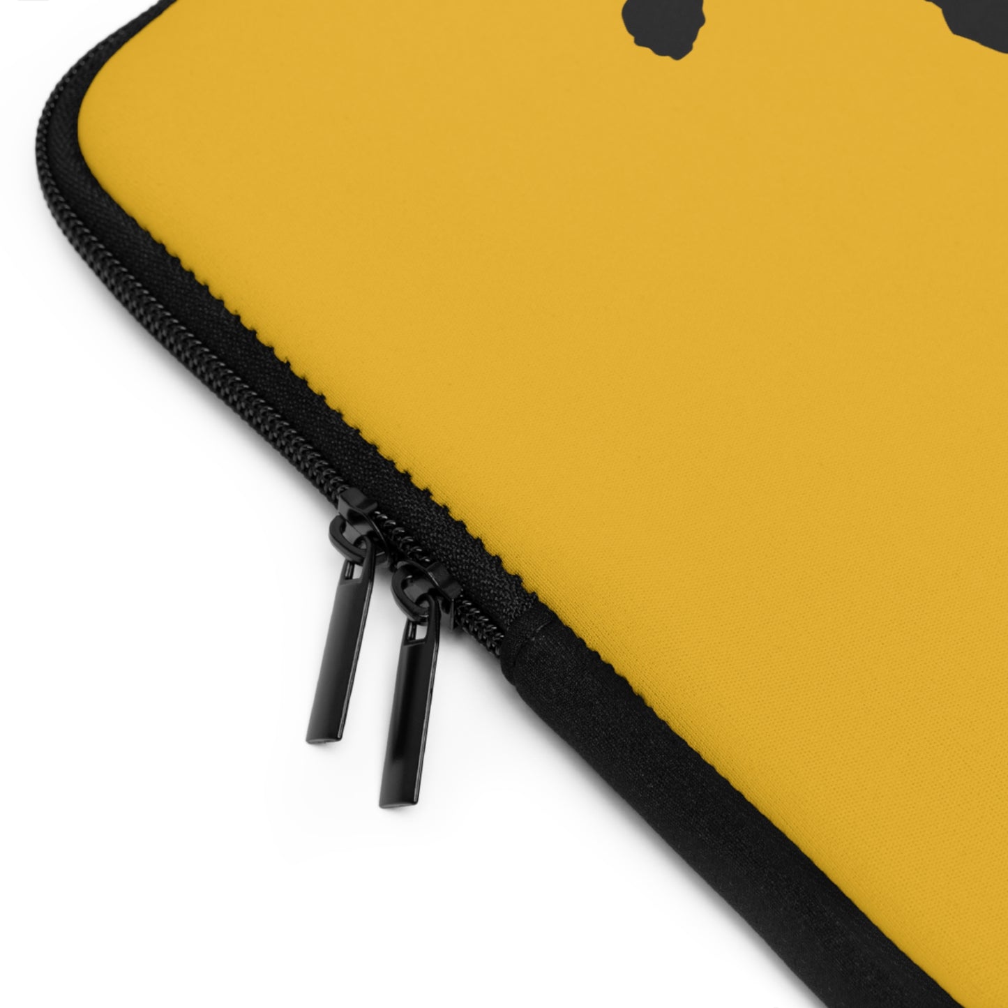 Laptop Sleeve: Skateboarding Yellow