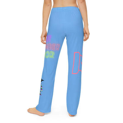 Kids Pajama Pants: Fight Cancer Lite Blue