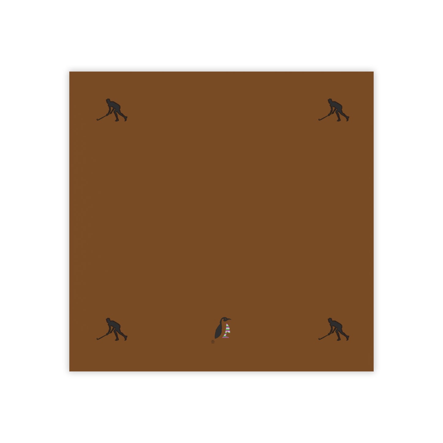 Post-it® Note Pads: Hockey Brown