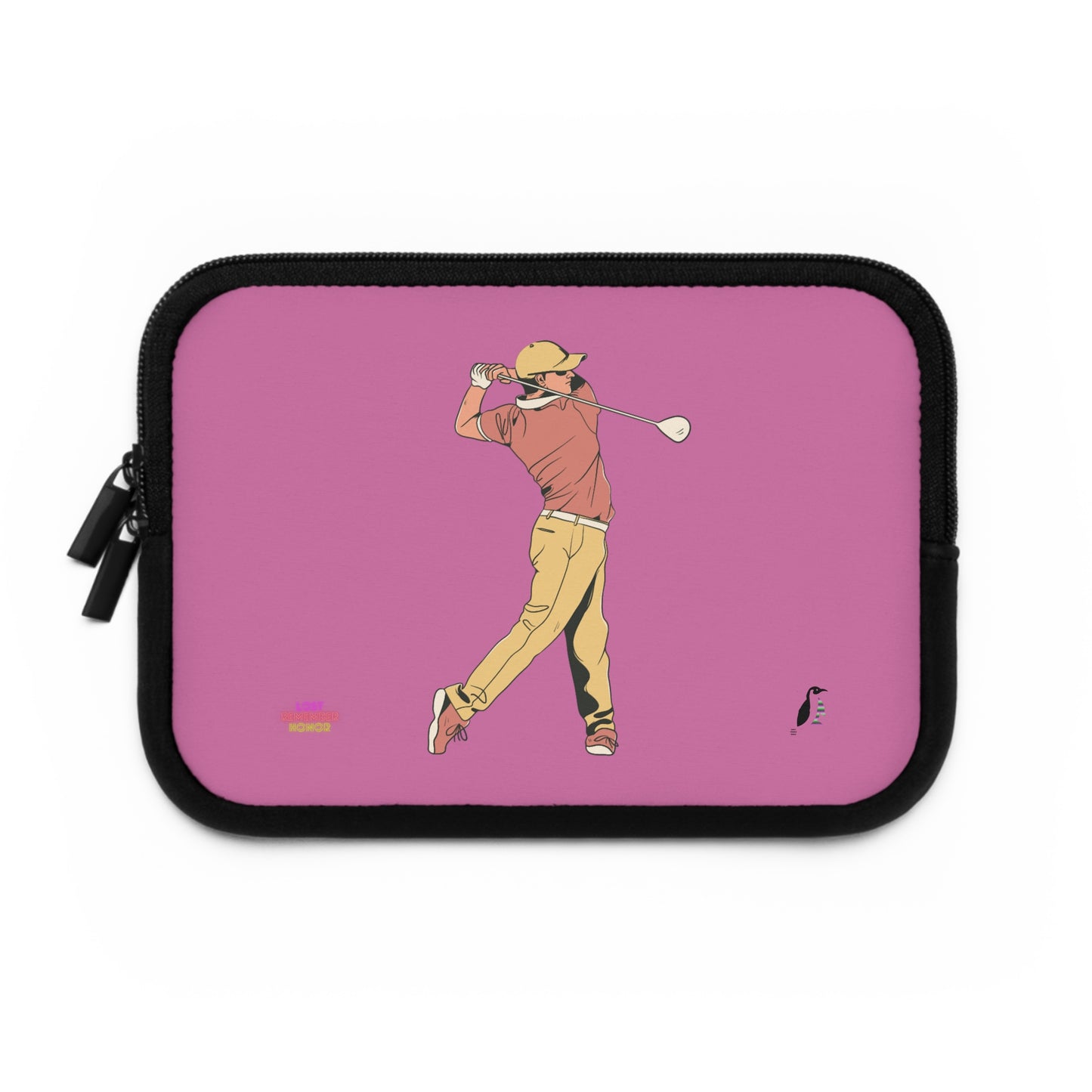 Laptop Sleeve: Golf Lite Pink