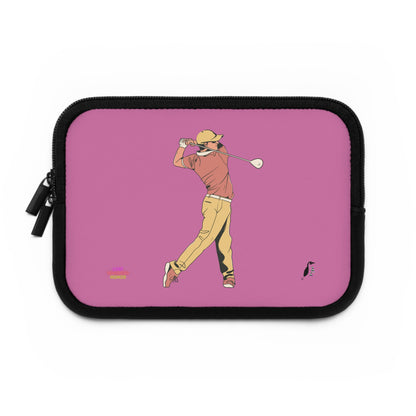 Laptop Sleeve: Golf Lite Pink