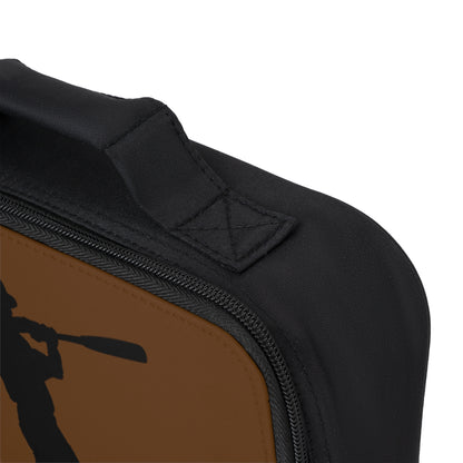 Lunch Bag: Baseball Brown