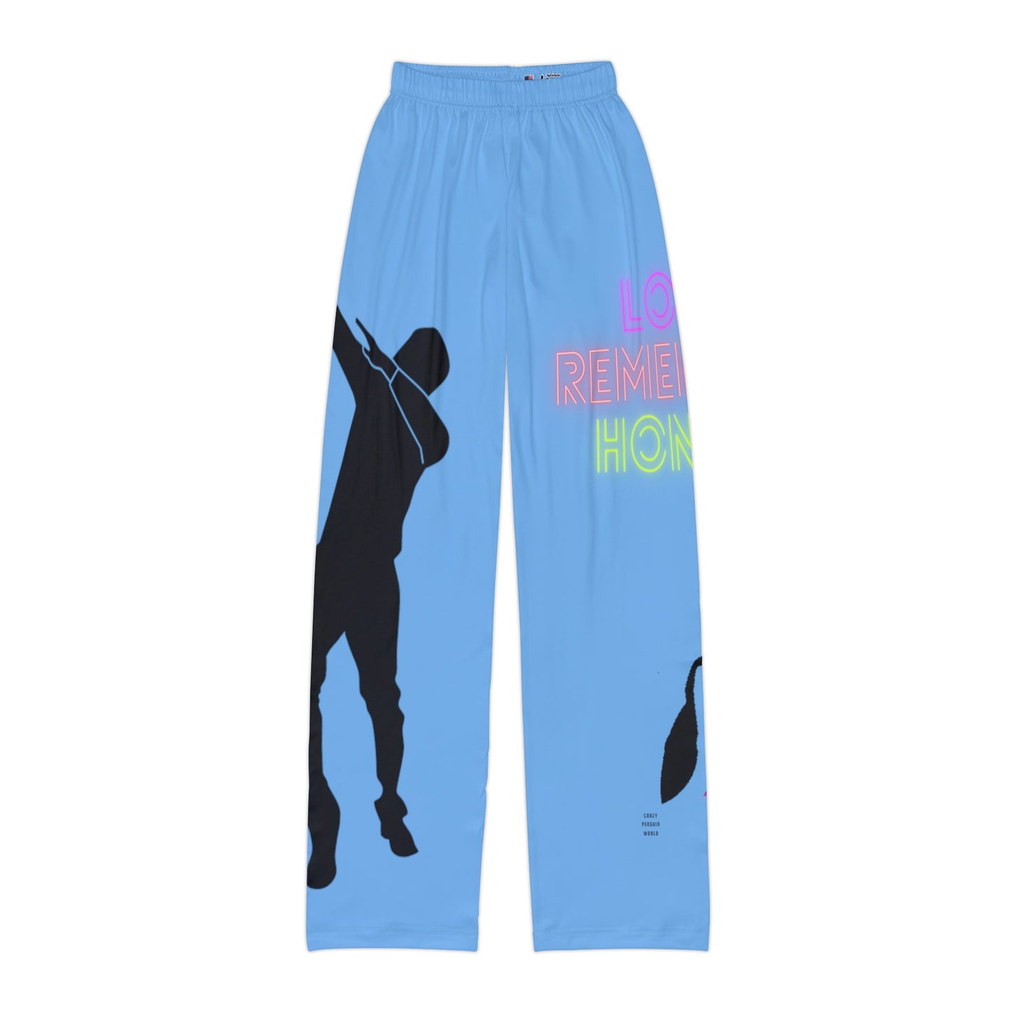 Kids Pajama Pants: Dance Lite Blue