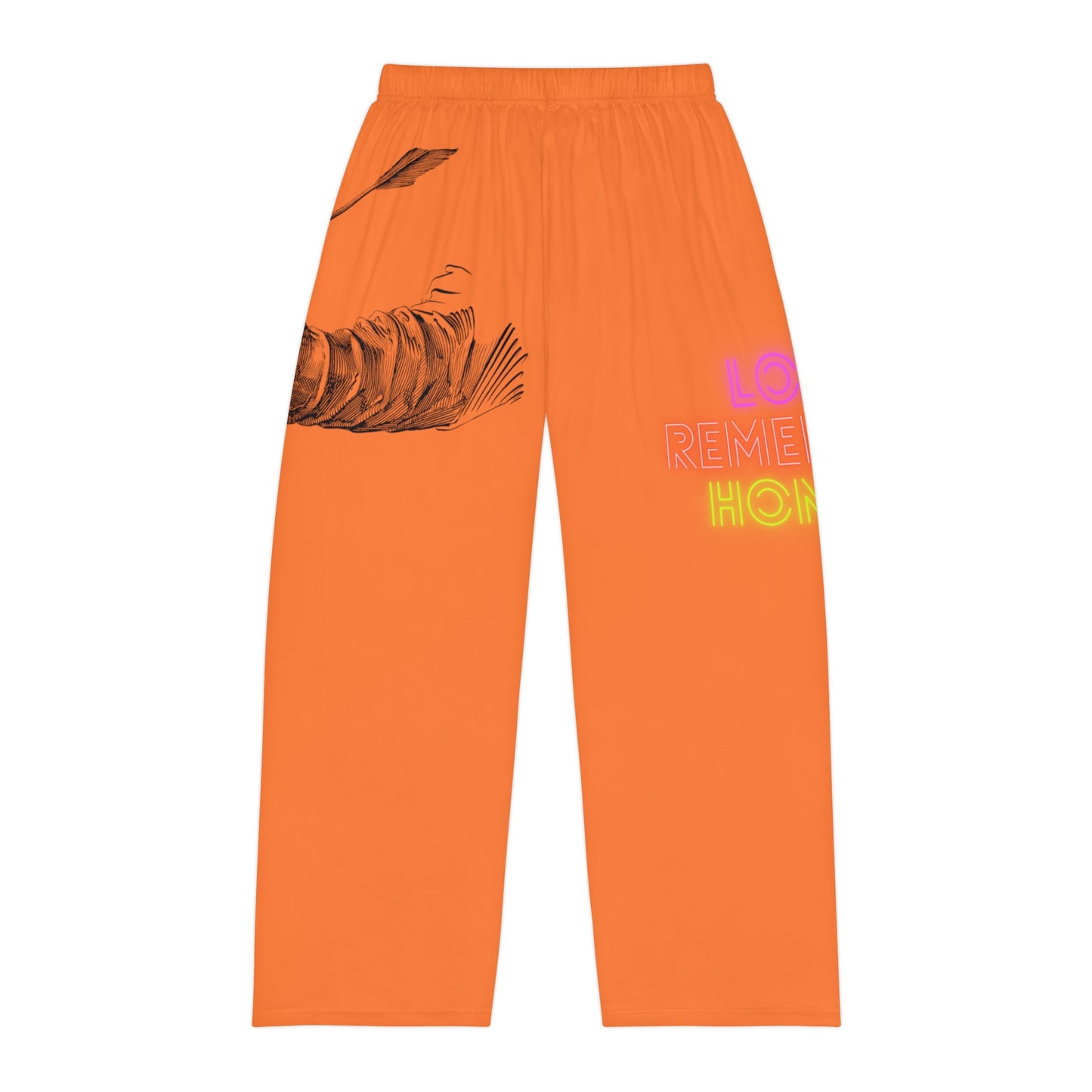 Men's Pajama Pants: Writing Crusta