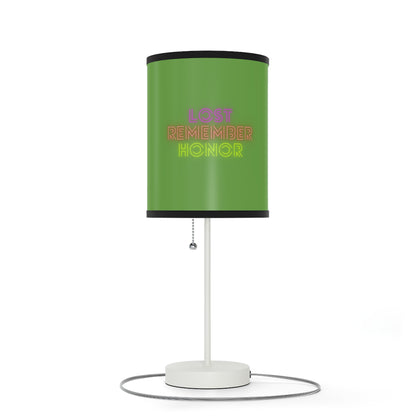 Lamp on a Stand, US|CA plug: Volleyball Green