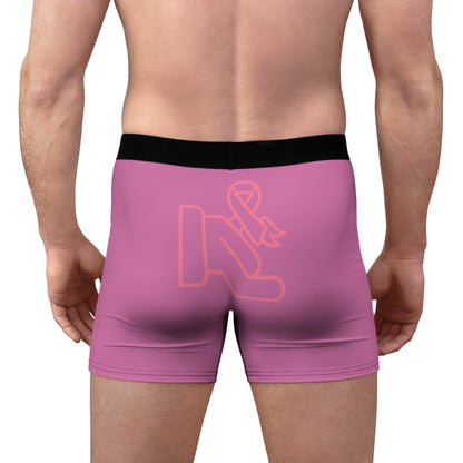 Men's Boxer Briefs: Fight Cancer Lite Pink