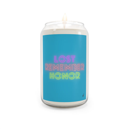 Scented Candle, 13.75oz: Lost Remember Honor Turquoise