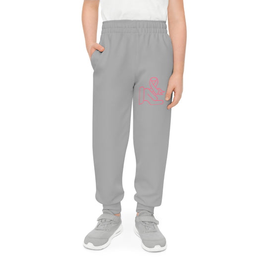 Youth Joggers: Fight Cancer Lite Grey