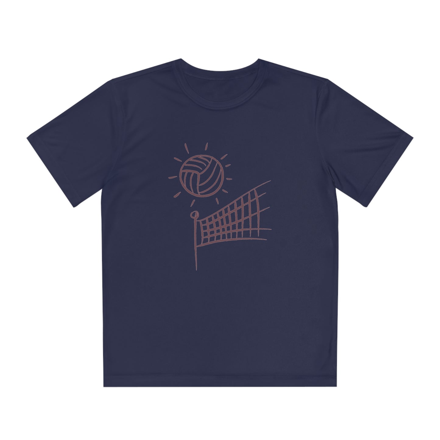 Youth Competitor Tee #2: Volleyball 