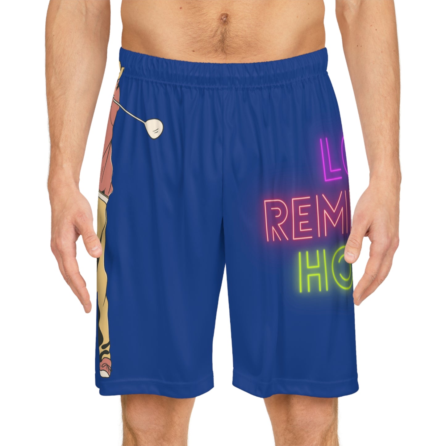 Basketball Shorts: Golf Dark Blue